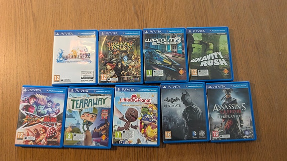 PS Vita pelejä