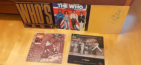 LP-levyjä  The Who