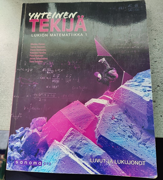 Yhteinen tekijä 1 lukion matematiikan oppikirja