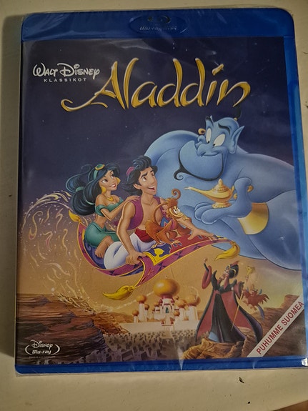 Disney Aladdin Blu-ray elokuva
