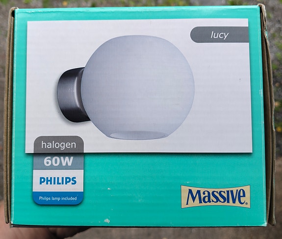 Philips Massive Lucy -seinävalaisin G9