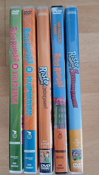 Risto räppääjä DVD