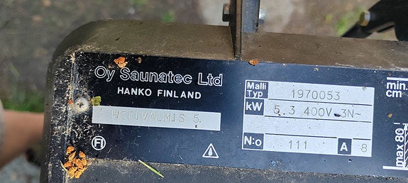 Heti valmis kiuas