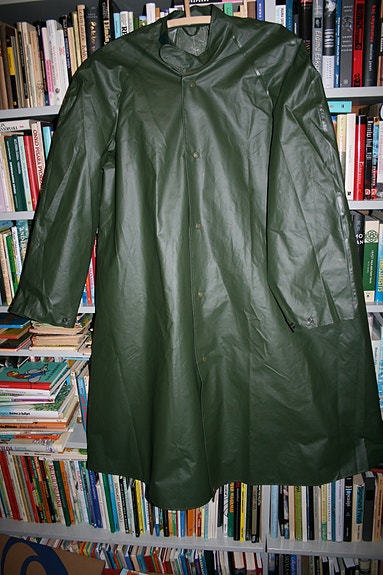 Ruotsi armeija sadeasu pitkä sadetakki vihreä C46-50