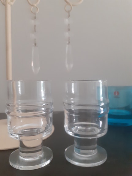 iittala Sarpanevan "pisararengas" snapsi-lasit