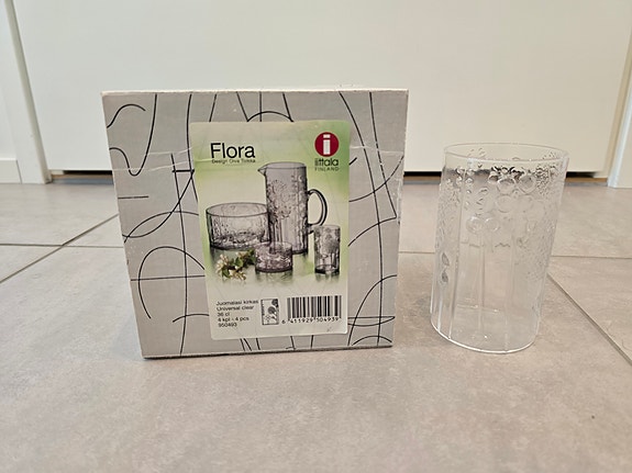 Iittala Flora juomalasit 36cl