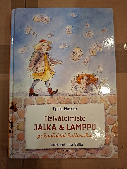 Etsivätoimisto Jalka & Lamppu lastenkirja