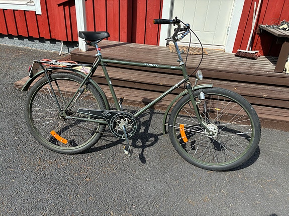 Tunturi Army miesten pyörä 26" runko L vihreä