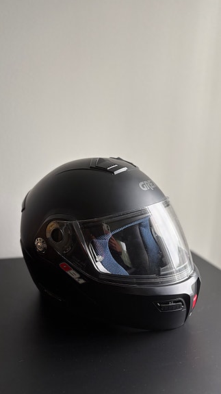 Grex G9.1 musta avattava kypärä