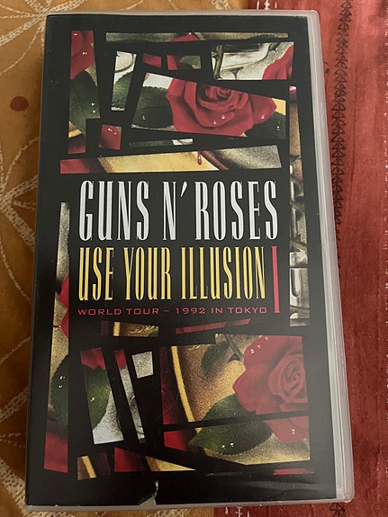 Guns N’ Roses Use Your Illusion I VHS