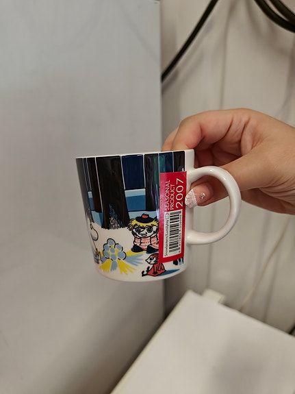 Muumimuki lumilyhty, tarrallinen