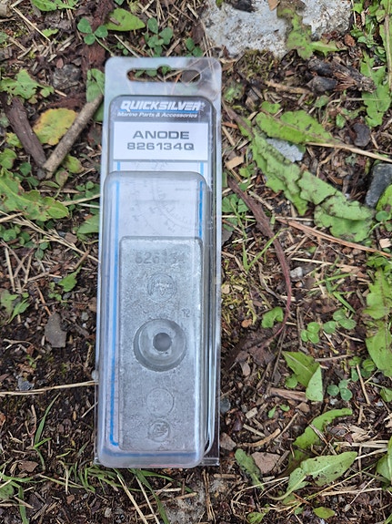 Quicksilver Alumiini Anodi Mercury Force 826134q:lle