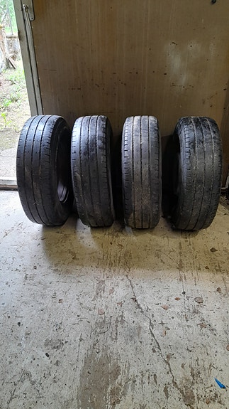 Fiat Ducato kesärenkaat vanteilla