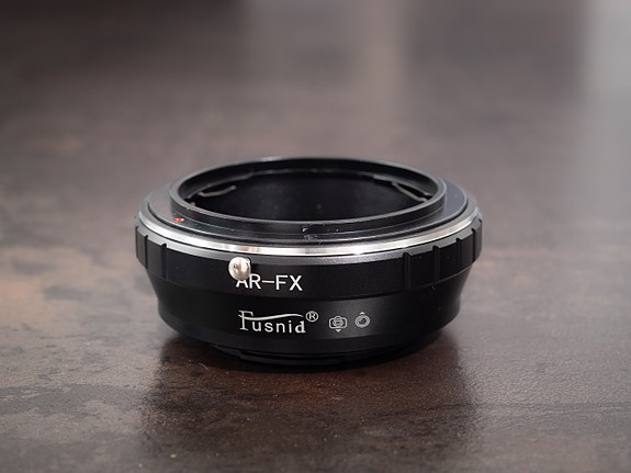 Konica AR to Fujifilm X Adapteri