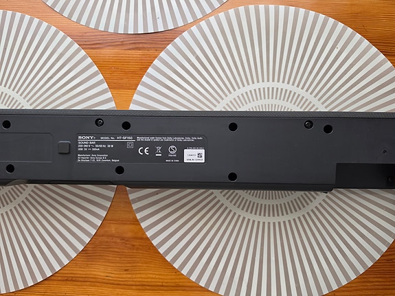 Sony soundbar musta