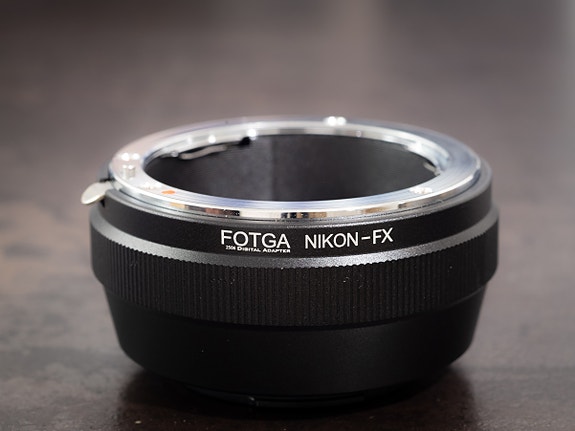 Nikon F to Fujifilm X adapteri