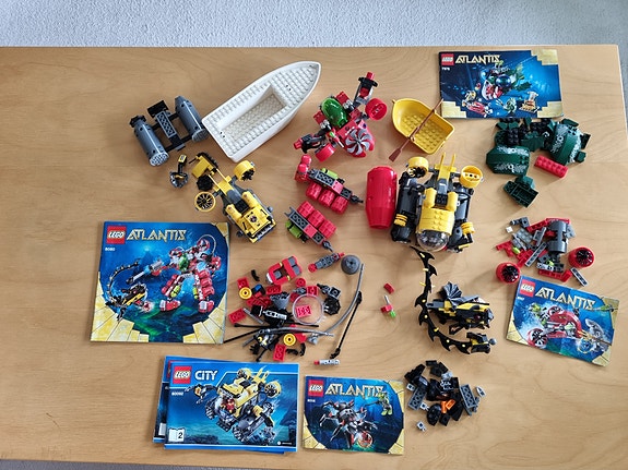 Lego Atlantis osia