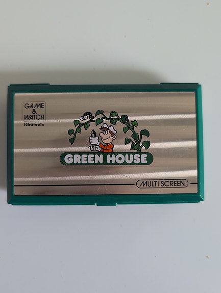 Nintendo Game & Watch Green House pelikonsoli
