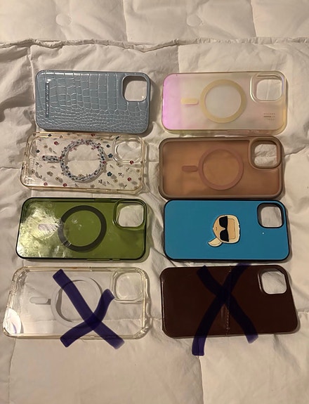 Iphone 13 suojakuoret 6 kpl mgsafe