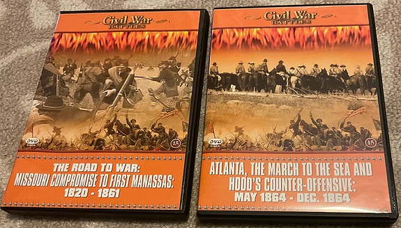 Civil war battles ( 2 x DVD )