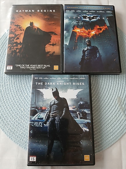 Batman - The Dark Knight trilogia DVD