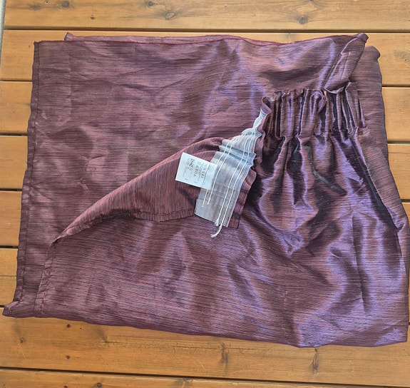 IKEA verhot violetti. 4 kpl. 250×145 cm.