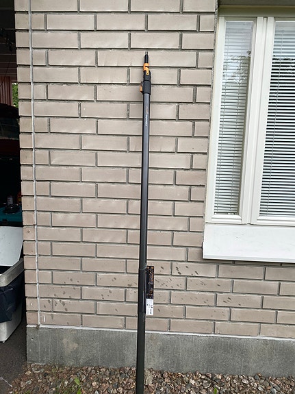 Fiskars QuikFit teleskooppivarsi 4 m