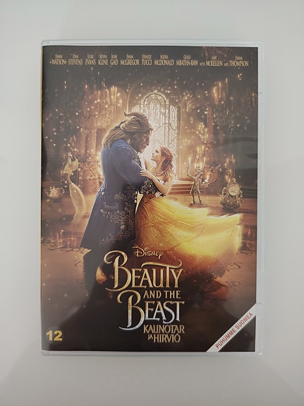 Disney DVD Beauty and the Beast / Kaunotar ja hirviö