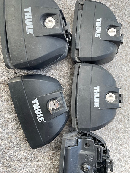 Thule Rapid system 753 jalat + 019 etu 018 taka sovite