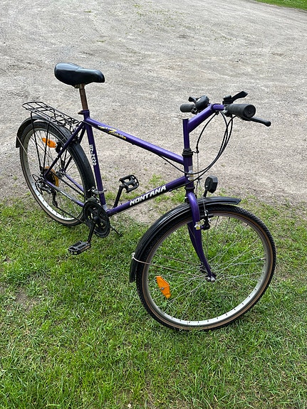 Montana miesten hybridipyörä 26" M violetti