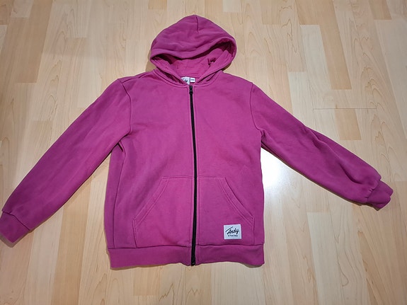 Pinkki huppari