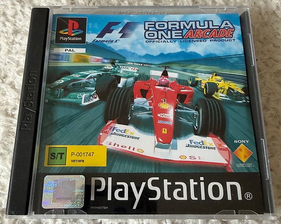 PlayStation F1 Formula One Arcade peli