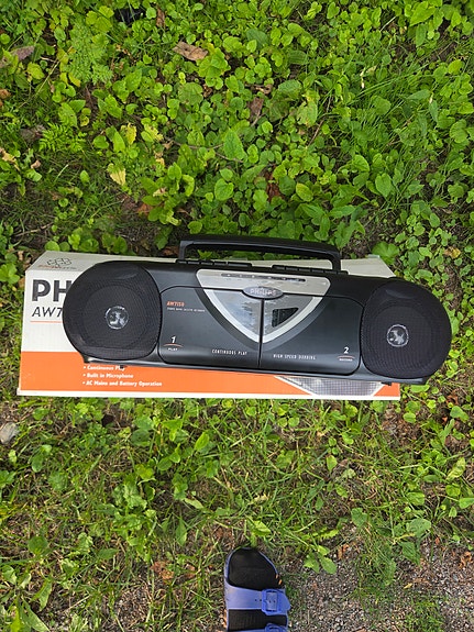Philips CD-kasettisoitin radiolla aw7150
