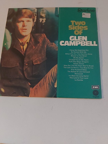 Glen Campbell – Two Sides Of Glen Campbell vinyylilevy