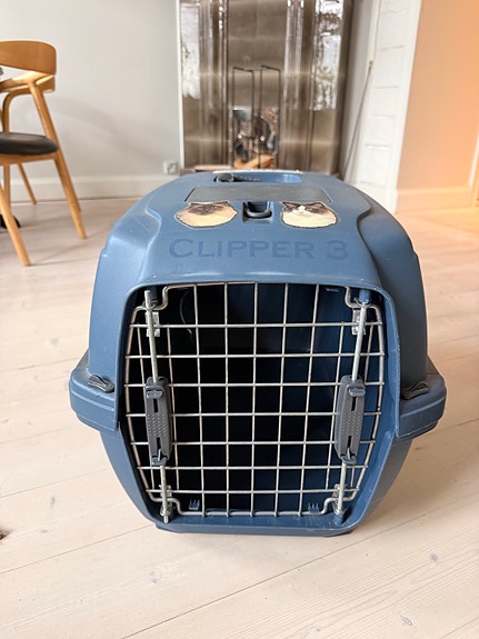 Clipper 3 kuljetuslaatikko lemmikille sininen