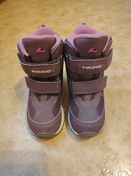 Viking Gore-Tex lasten talvikengät koko 25 violetti
