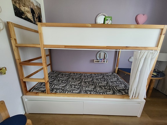 IKEA kerrossänky KURA