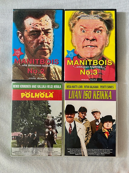 Manitbois No 2 & No 3, Pölhölä ja Liian iso keikka DVD-elokuvat