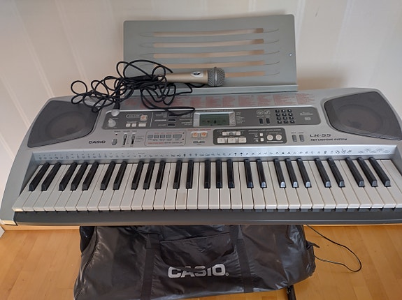 Casio LK-55 Key Lightning system kosketinsoitin