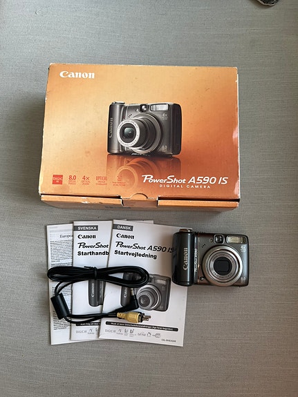 Canon PowerShot A590 IS digikamera