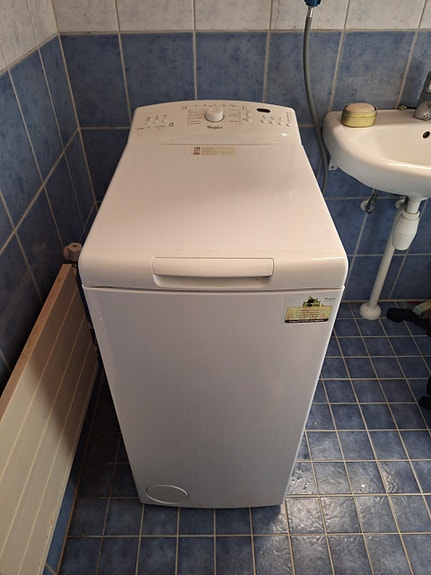 Toimiva Whirlpool  awe 7730 päältä täytettävä pesukone
