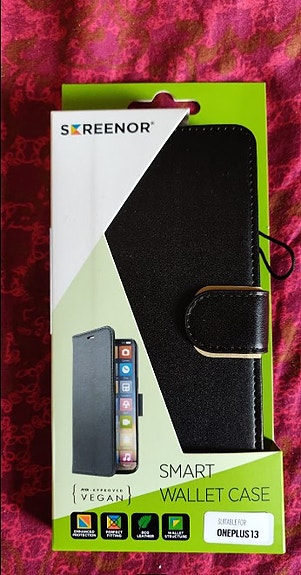 Screenor smart Wallet case for Oneplus 13