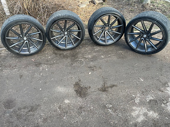 Aluvanteet 20" 245/275 renkaat mersu audi bmw G