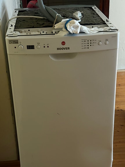 Hoover Dynamic 10+ astianpesukone valkoinen