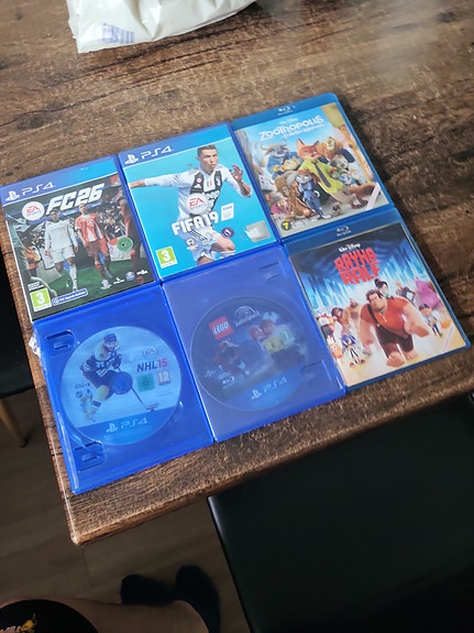 ps4 pelit ja televisio elokuvat