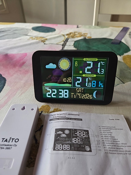 Taito langaton sääasema ulkoanturilla