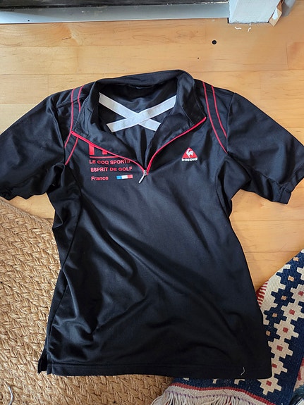 Le Coq Sportif Golf Collection urheilupaita M musta