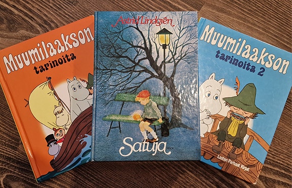 Muumi-kirjat ja Astrid Lindgrenin satuja