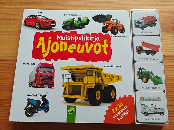 Muistipelikirja Ajoneuvot