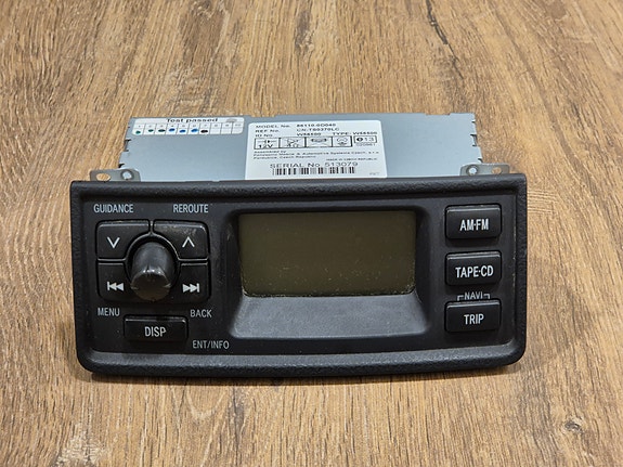Toyota Yaris (2005, mk1) Alkuperäinen Radio